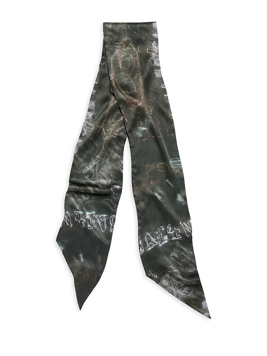 Women's Washed Crayon Scarf - Multicolored