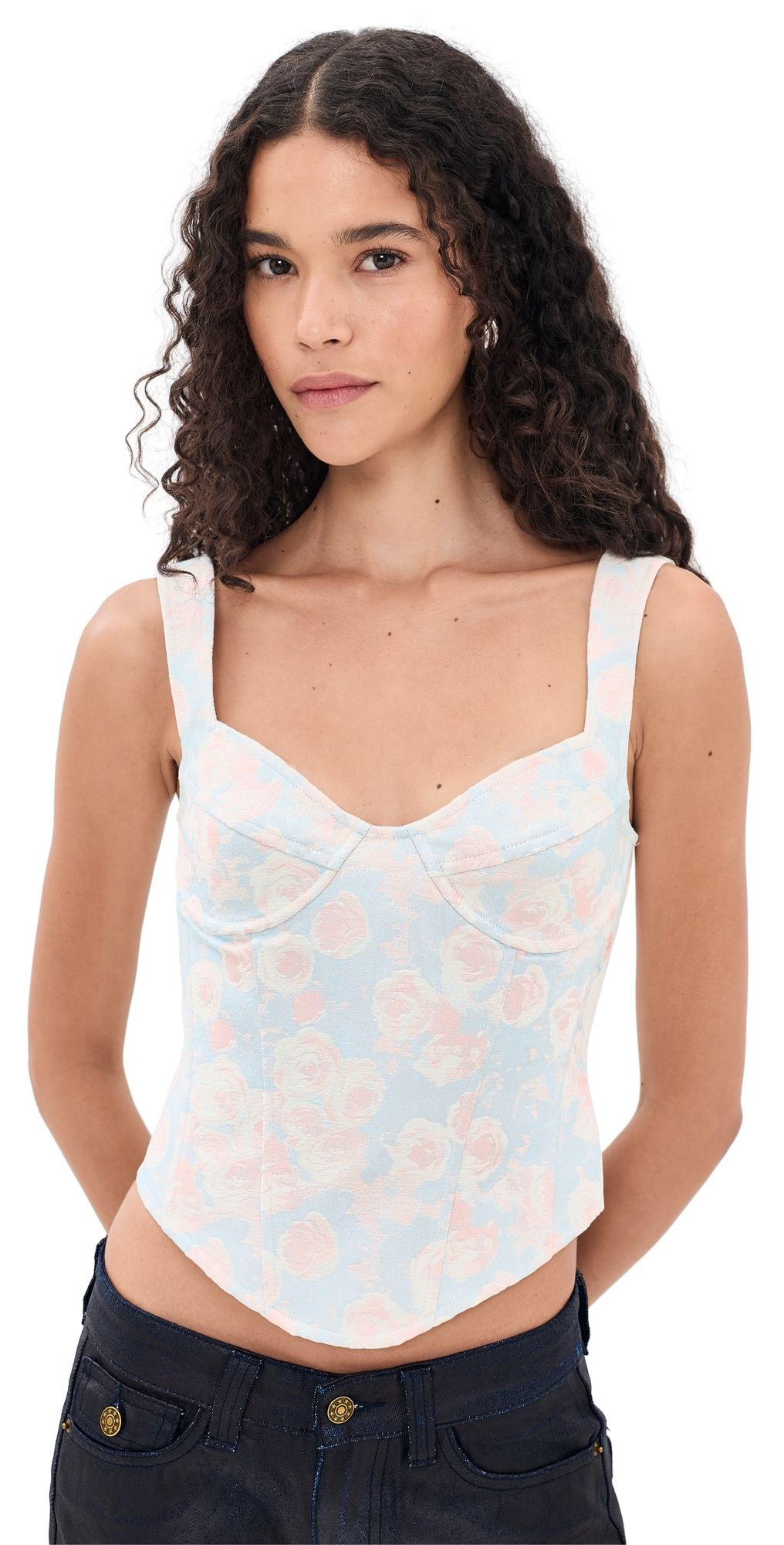 Lioness Roma Corset Soft Blue M