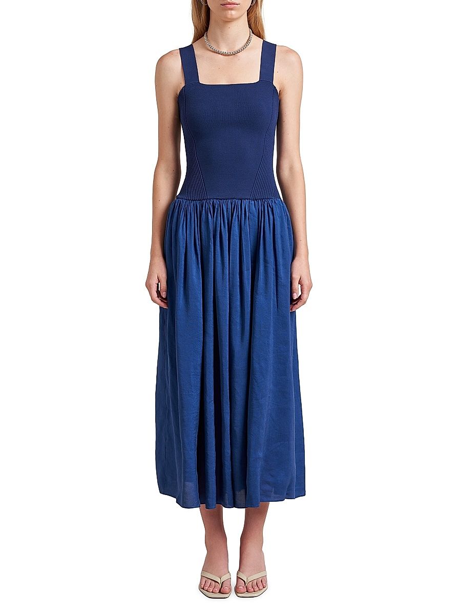 Women's Henriette Dress - Indigo - Size Small