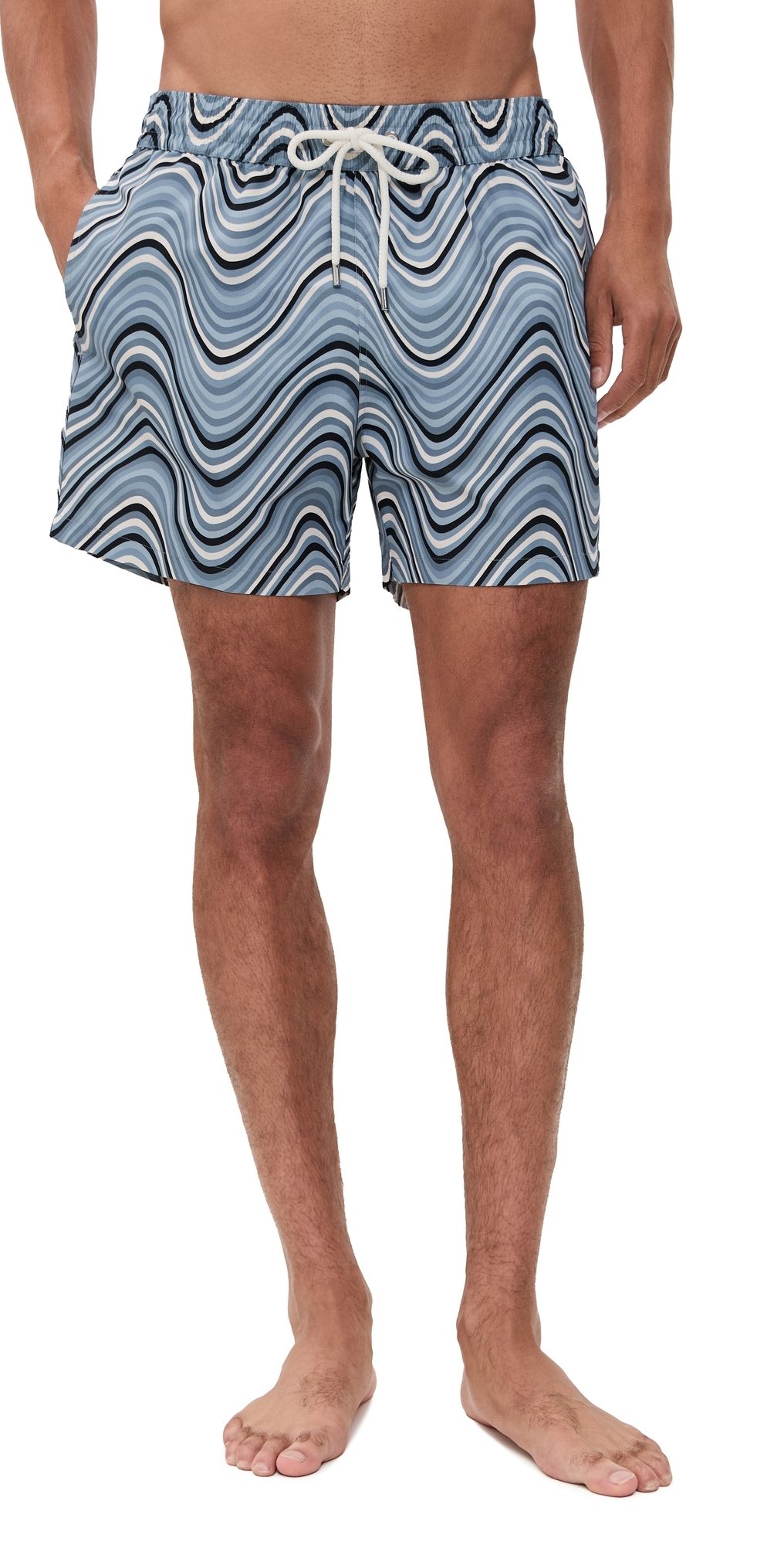 Frescobol Carioca Rio Swim Shorts Coastal Blue L