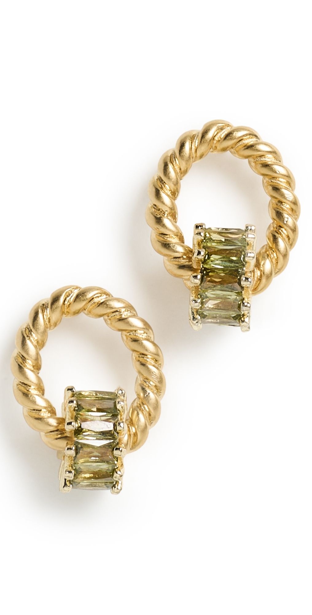 Brinker + Eliza Promise Earrings Spearmint One Size