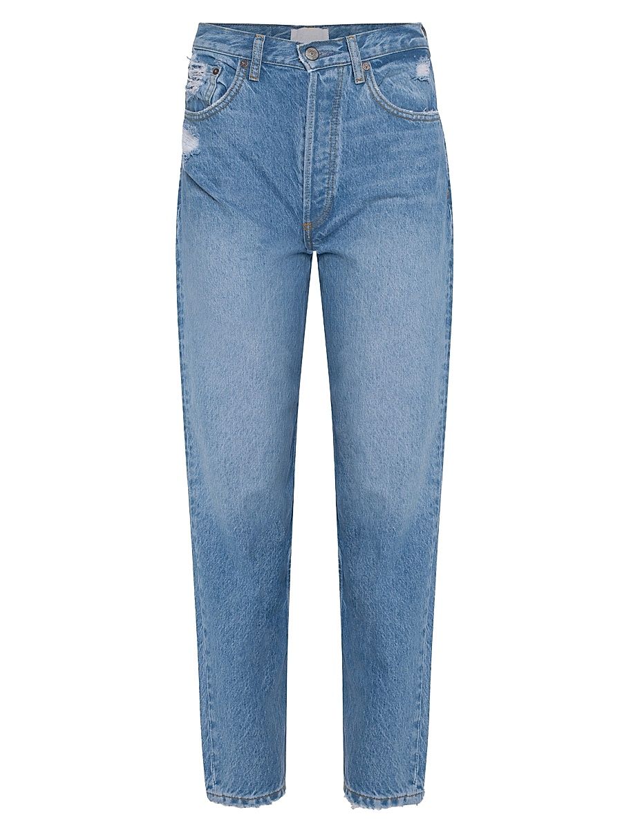 Women's The Toby Classic Tapered Boyfriend Jeans - Silverado - Size 30