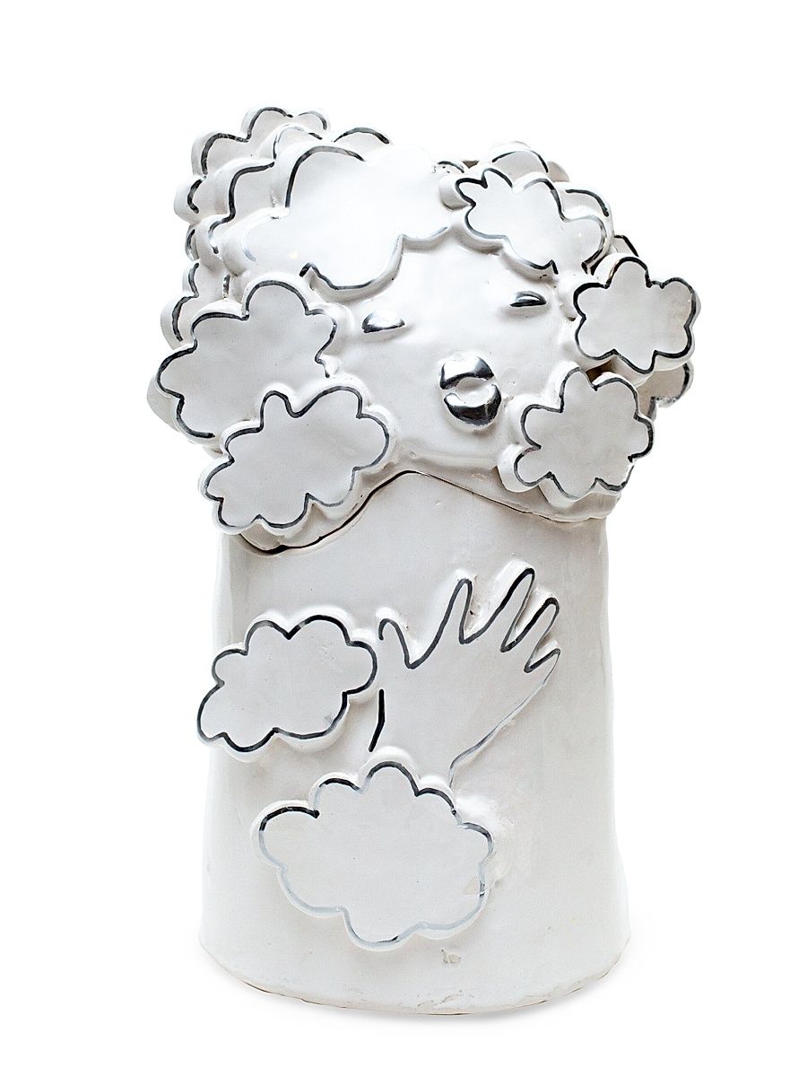 The Daydreamer Cookie Jar - White