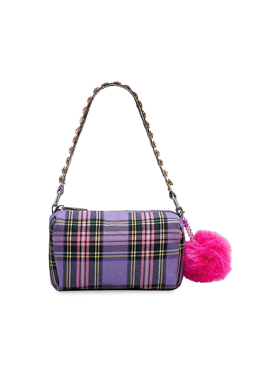 Girl's Plaid Shoulder Bag