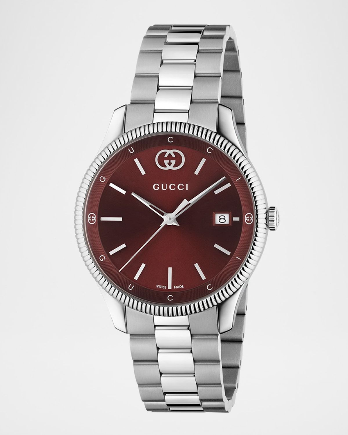 G Timeless 38mm Stainless Steel Bracelet Watch