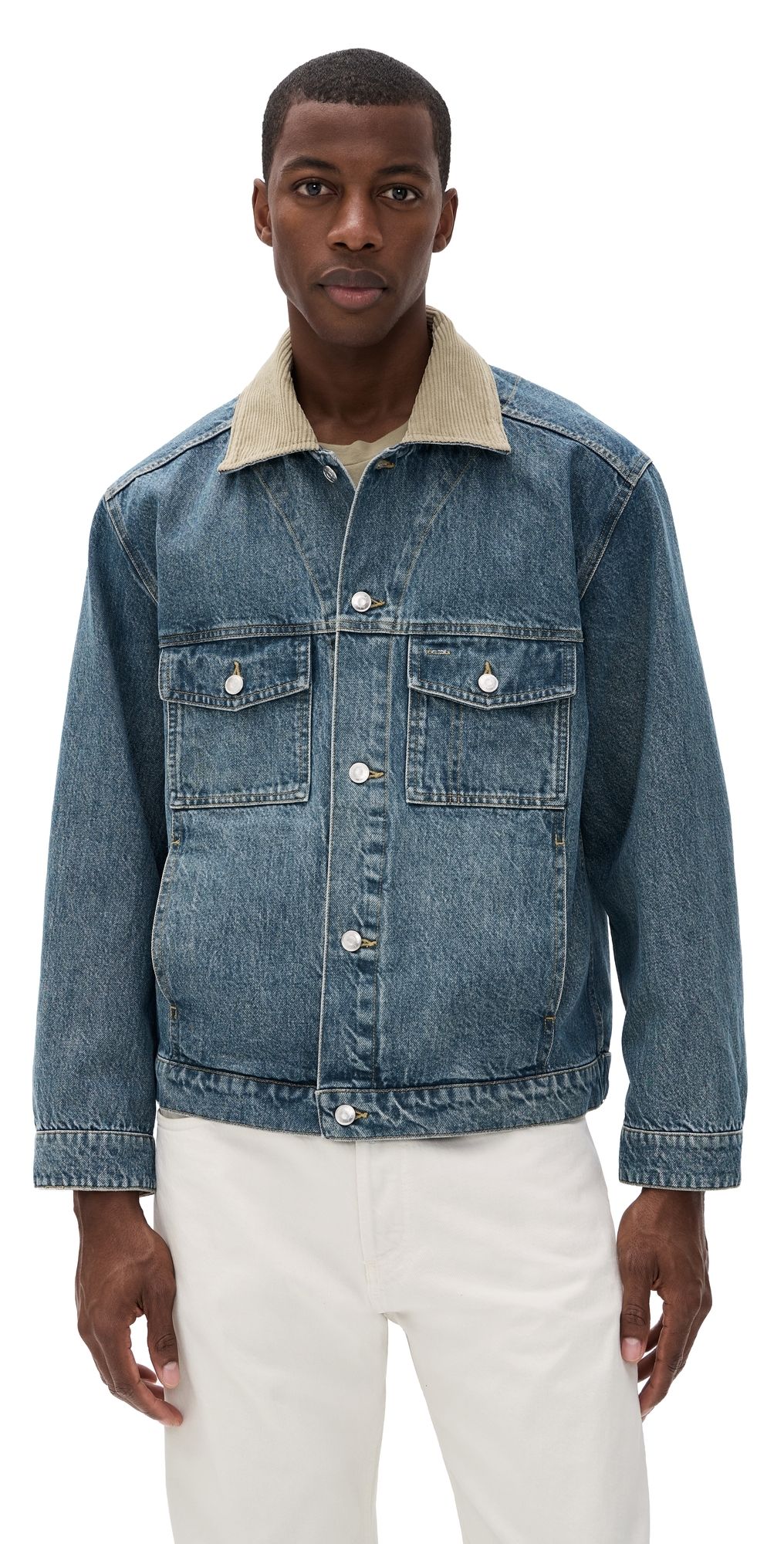 Alex Mill Tyler Denim Jacket In Albuquerque Wash Albuquerque Wash L