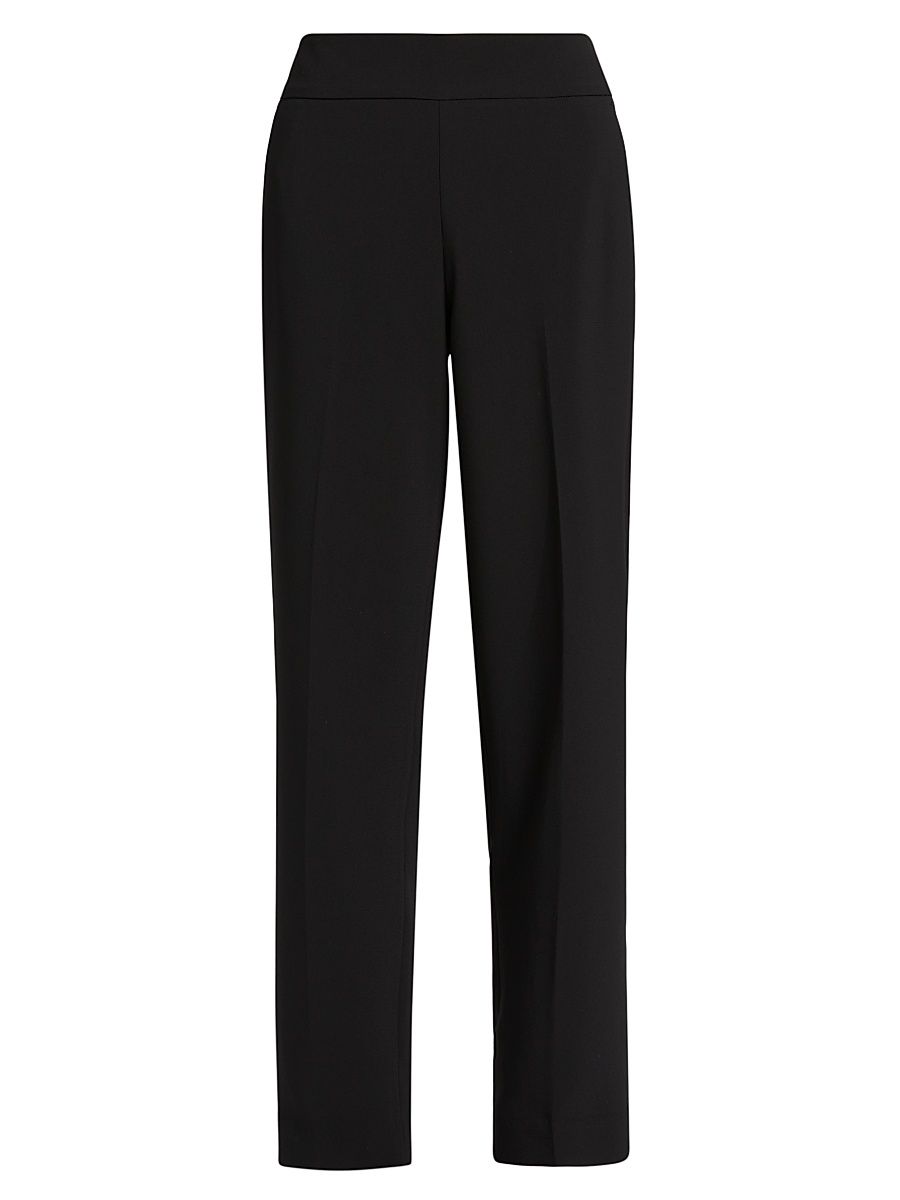 Women's Bayla Straight-Leg Pants - Noir - Size 16