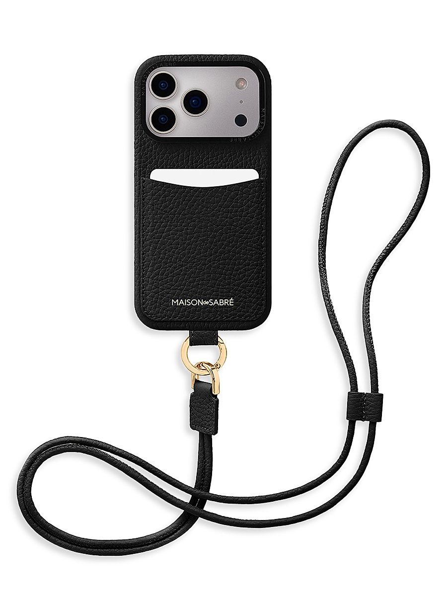 Sling Phone Case (iPhone 17 Pro Max) - Black Caviar