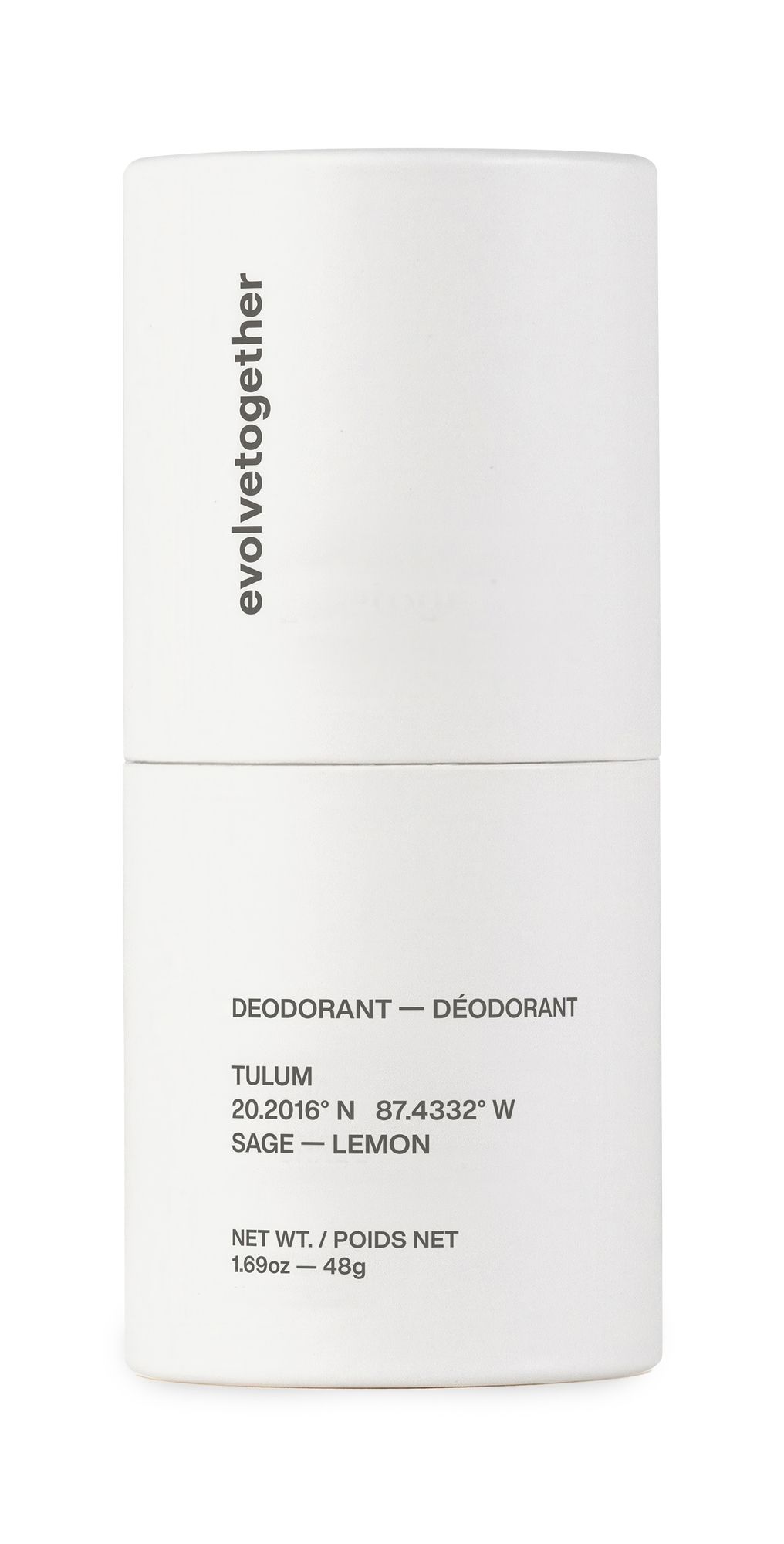 evolvetogether Natural Deodorant Tulum 1.7 oz/ 50 mL