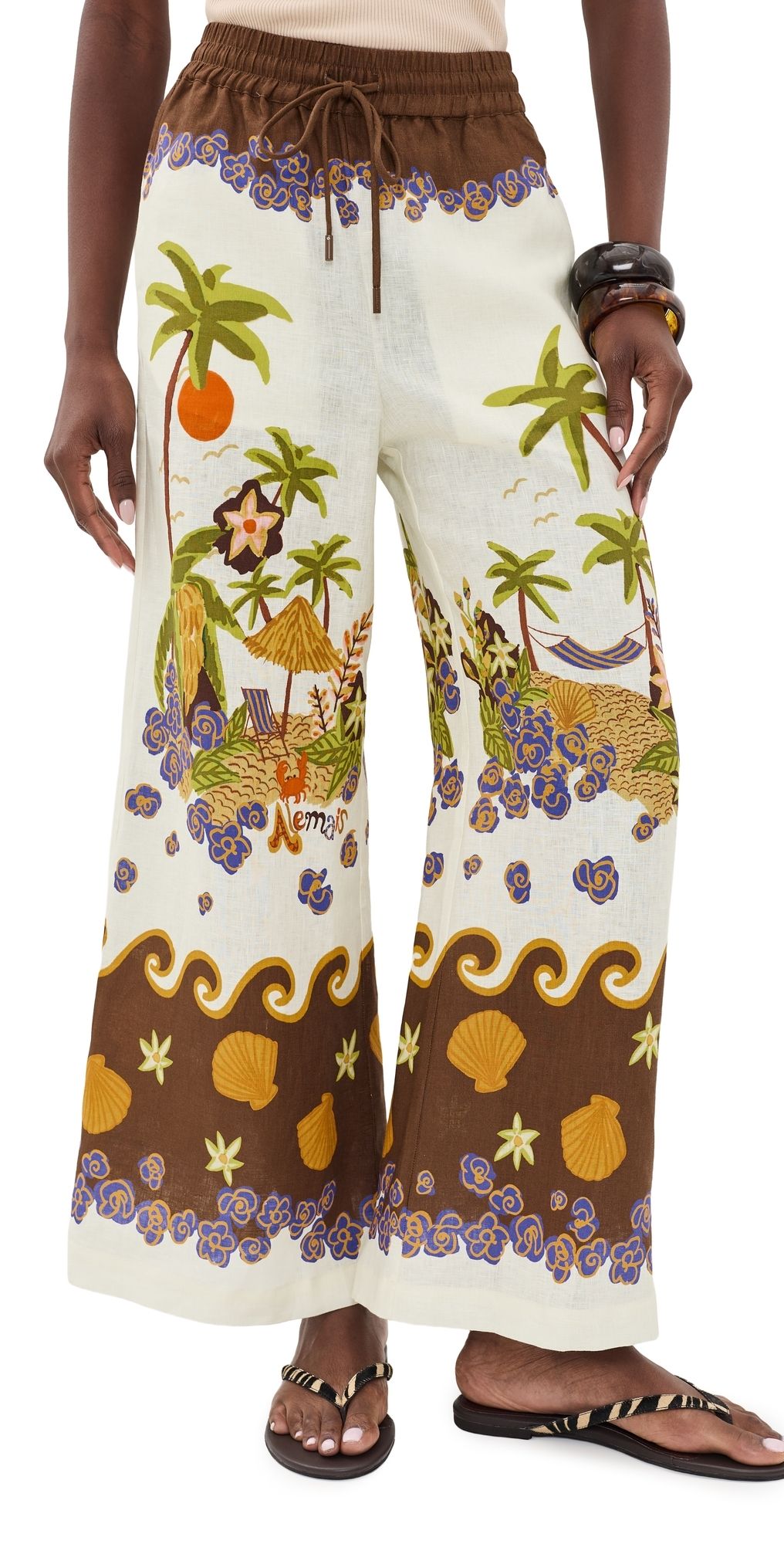 ALÉMAIS Island Cove Pants Cream 14