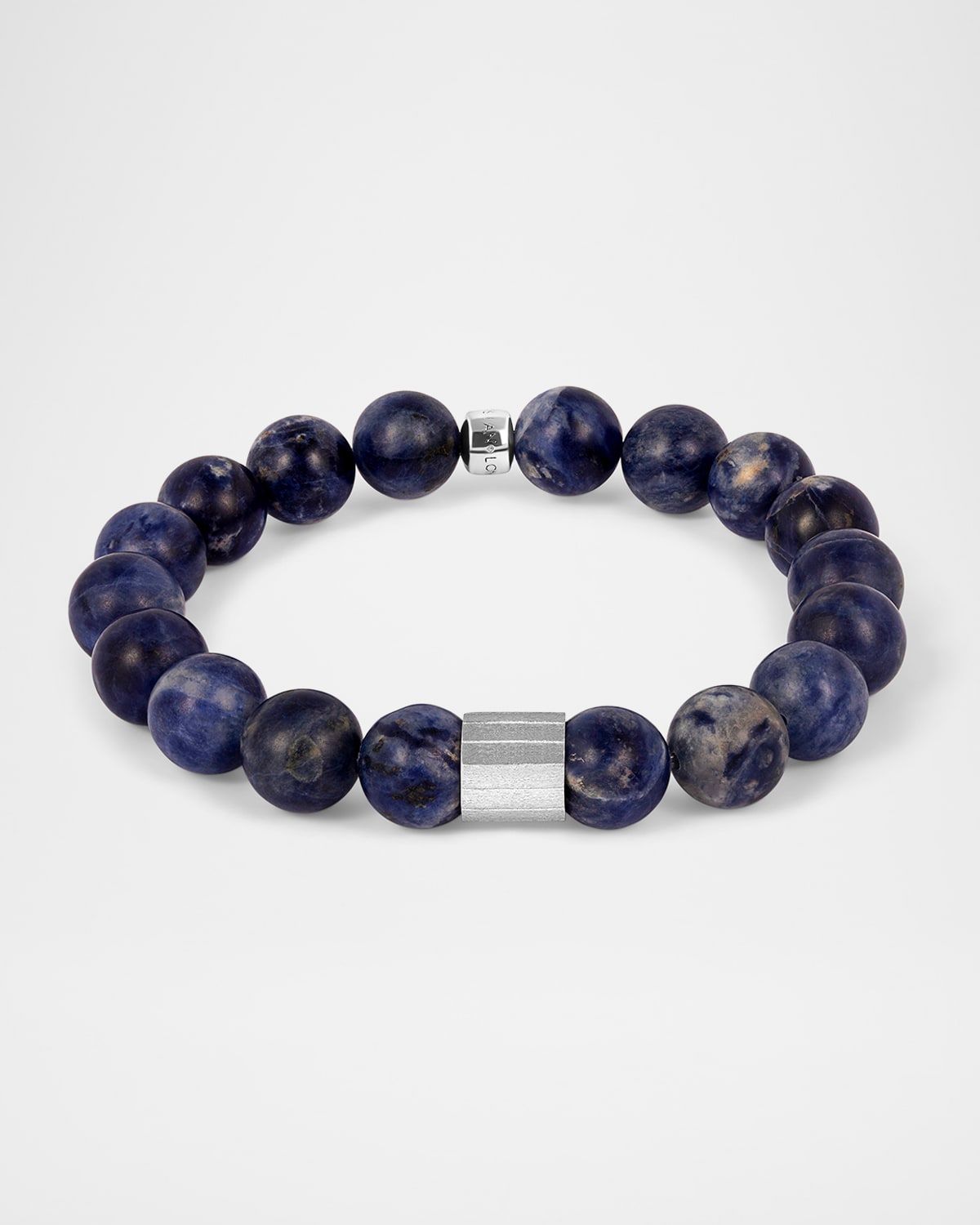 Men & apos;s Maxi Pop Semi-Precious Sodalite Beaded Bracelet