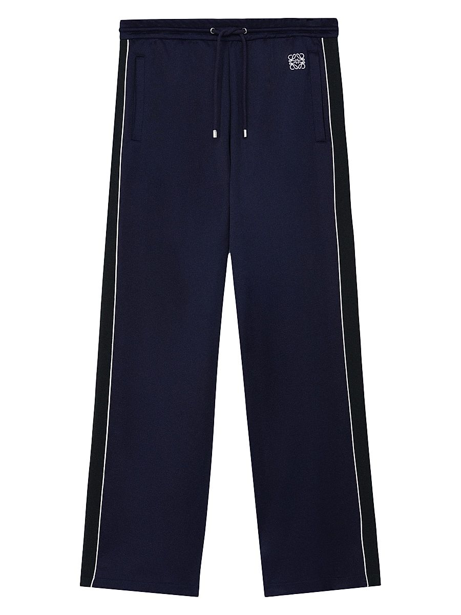Men's Anagram Logo Tracksuit Trousers - Dark Navy - Size Large