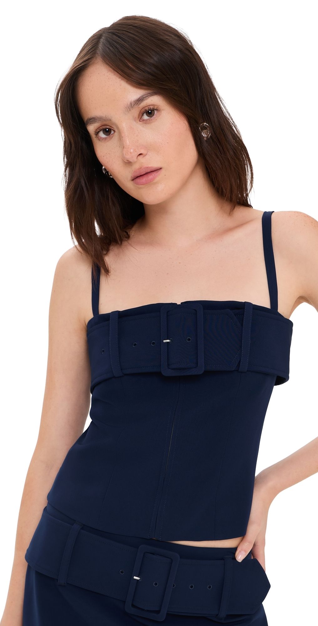 Sandy Liang Ahsoka Top Navy 8