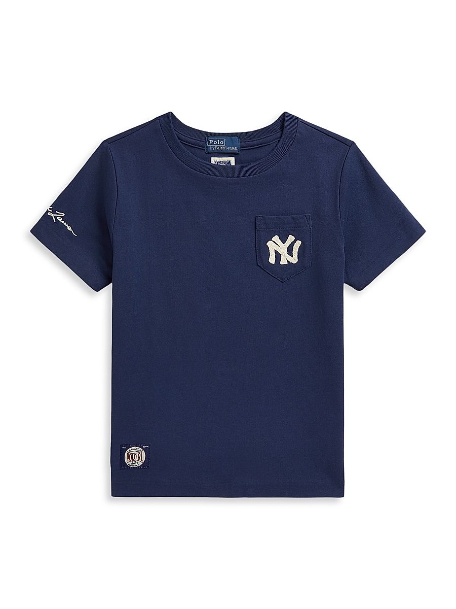 Little Boy's & Boy's Yankees Crewneck T-Shirt - Dark Cobalt - Size 8