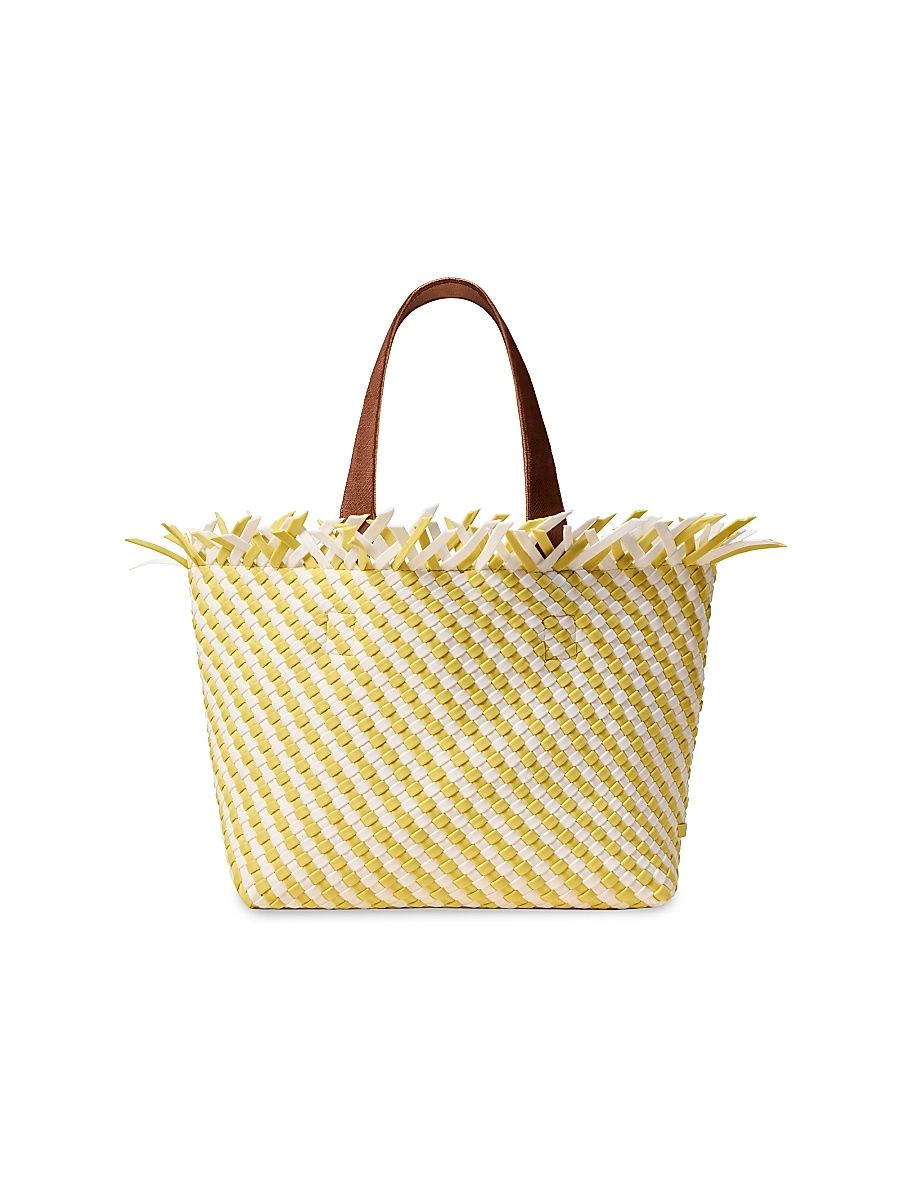 Women's Havana Medium Stripe Tote Bag - Soleil