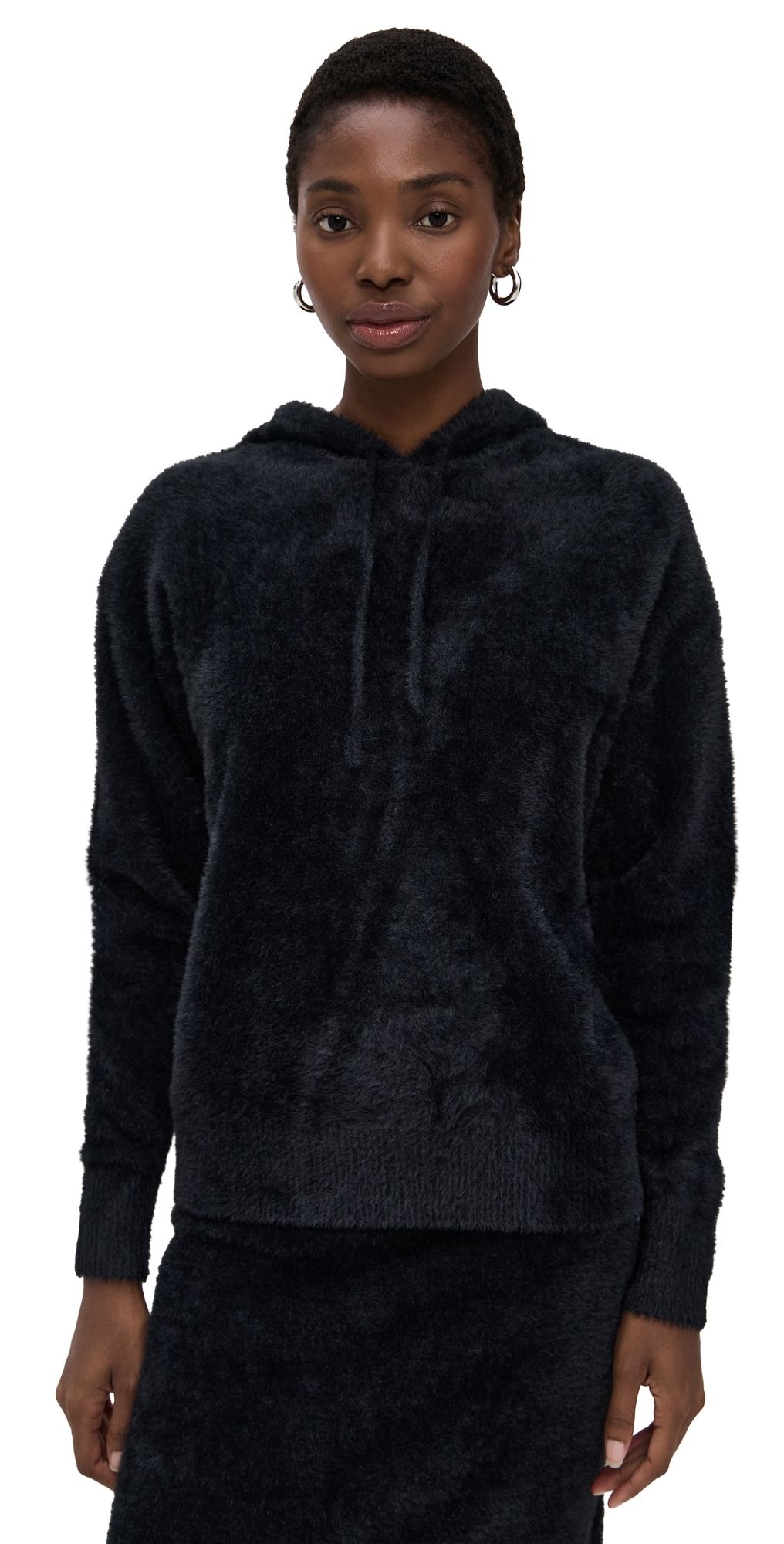 LE BOP Fuzzy Hoodie Oyster XL