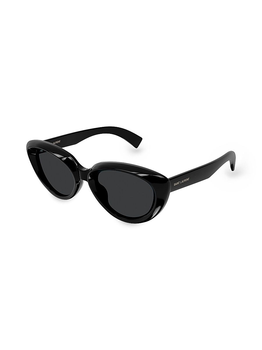 Women's 53MM Cat-Eye Sunglasses - Black