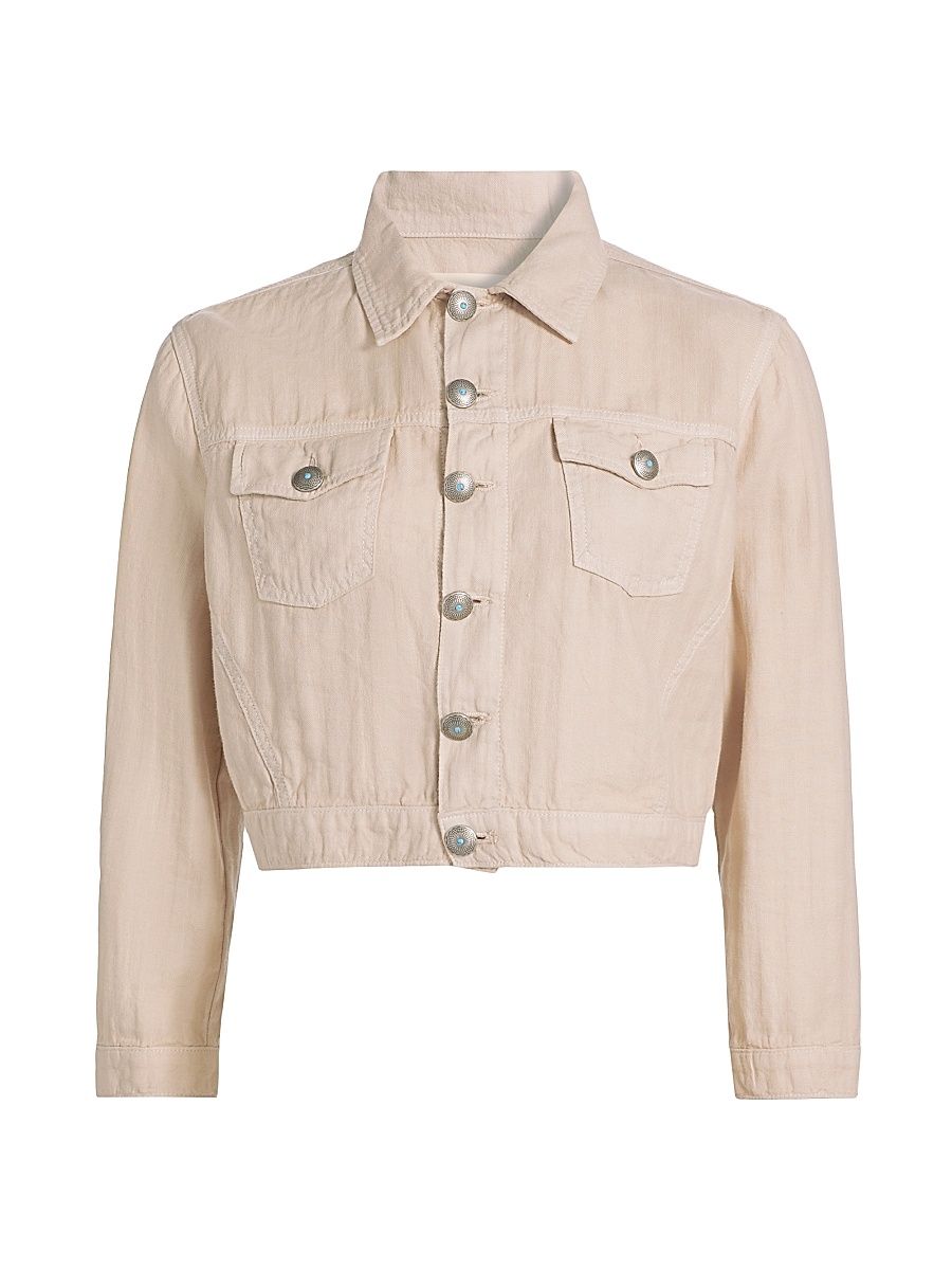 Women's Koda Cropped Jacket - Cement - Size Large