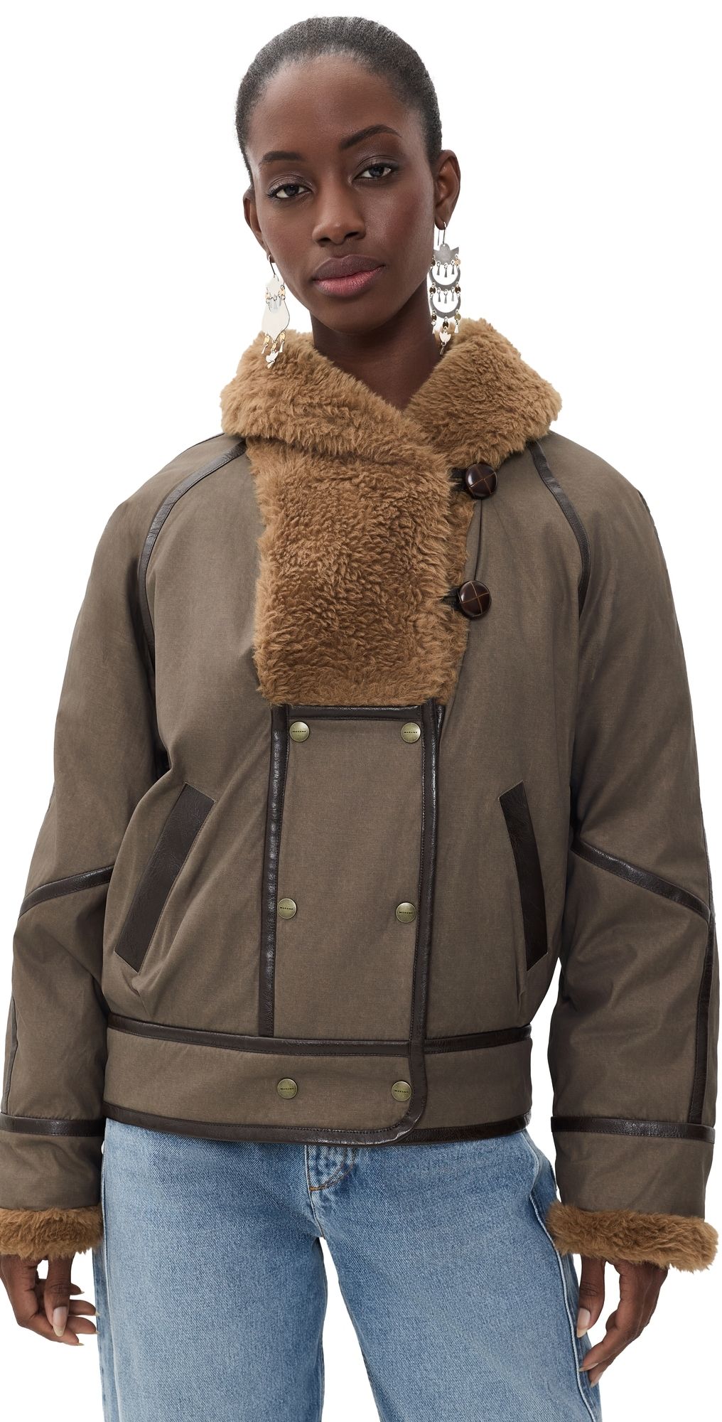 Isabel Marant Étoile Olinka Jacket Brown 34