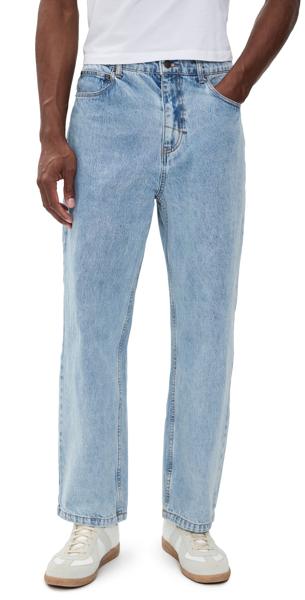 Rhythm Essential Jeans Worn Indigo 34