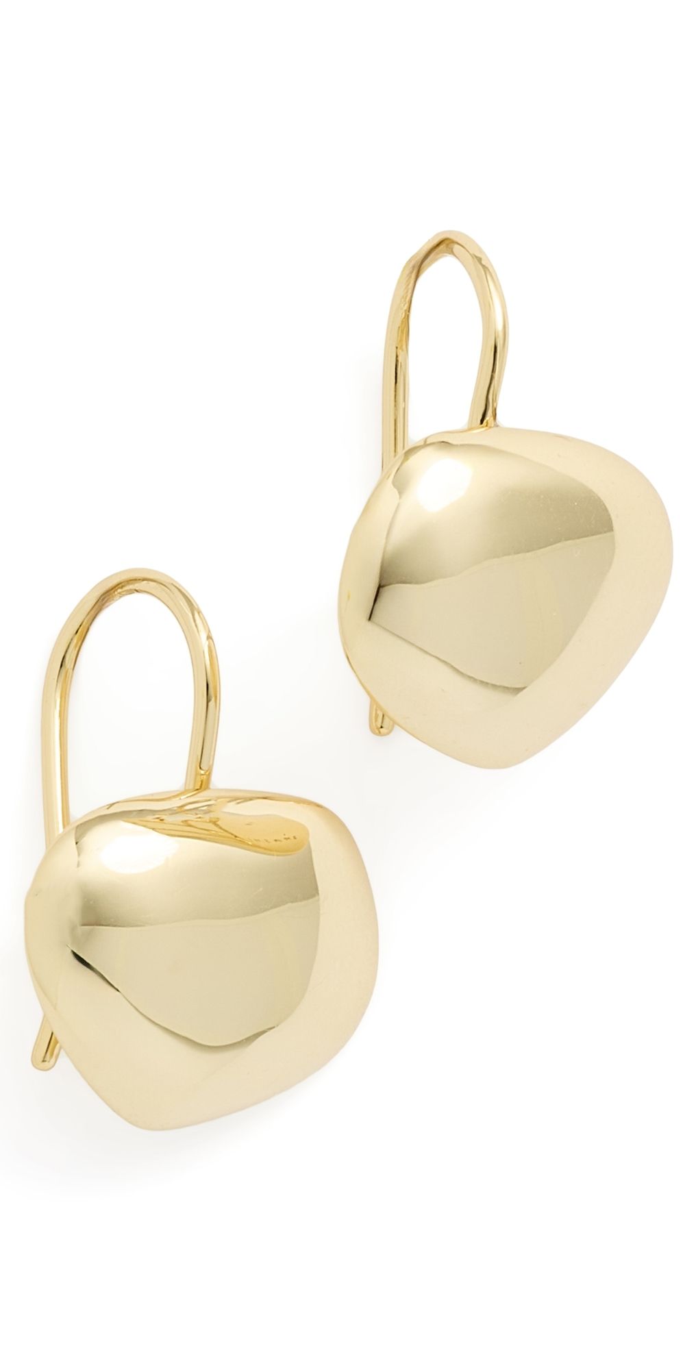 SHASHI Carter French Hook Earrings Gold One Size
