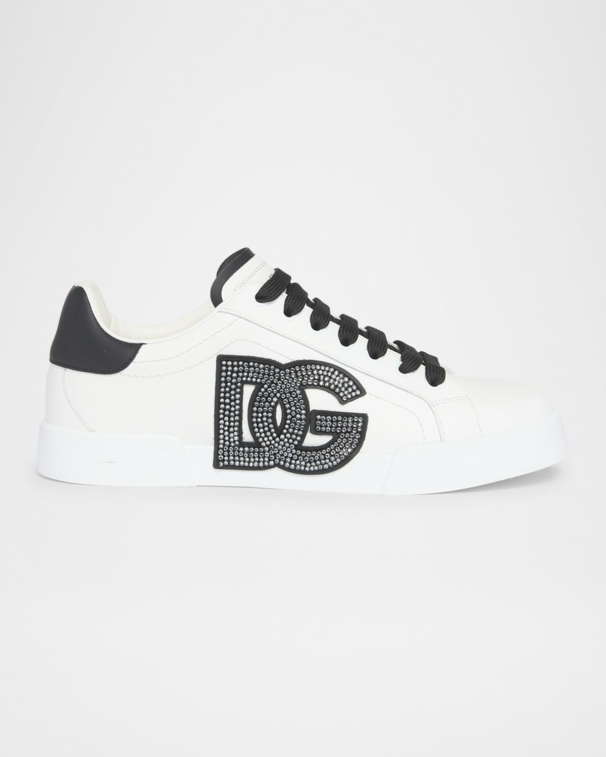 Bicolor Crystal DG Low-Top Sneakers