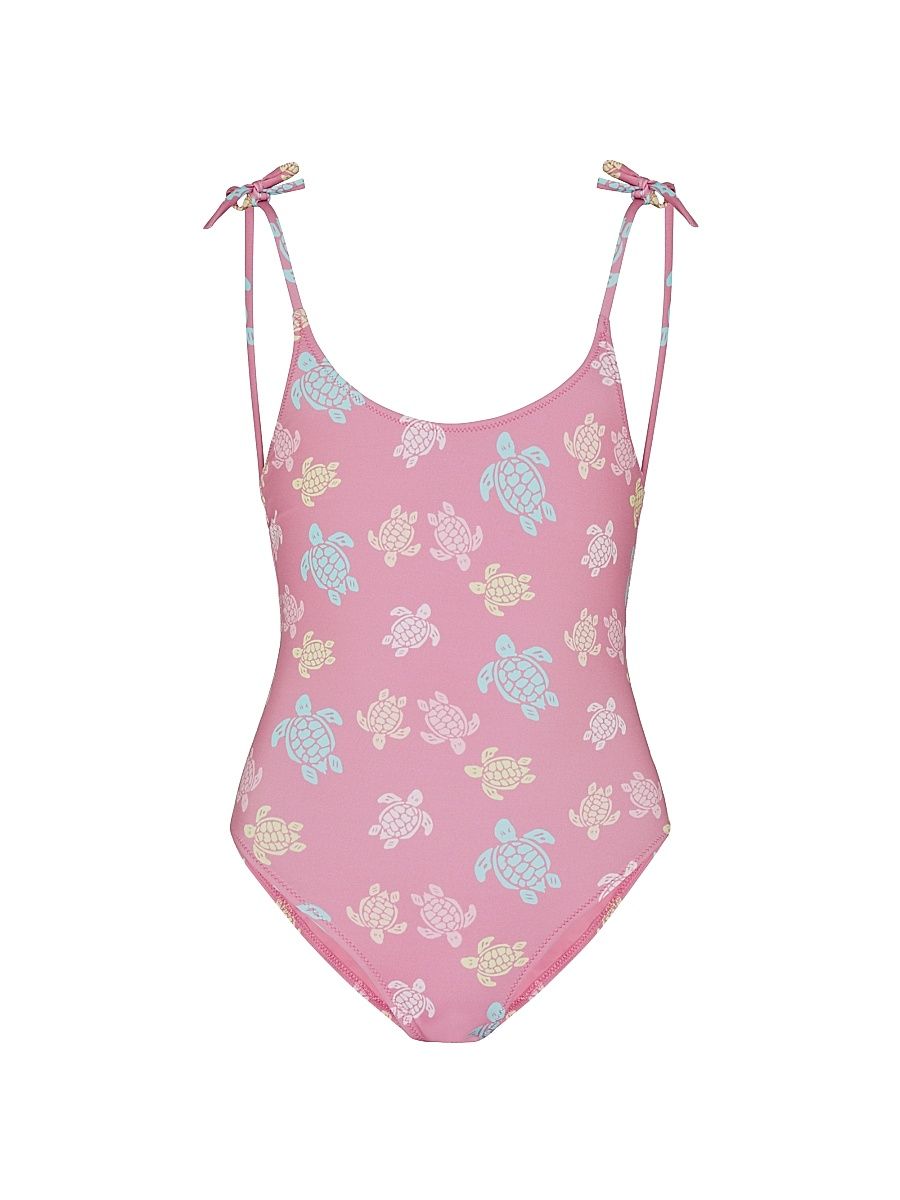 Little Girl's & Girl's Tortues Multicolores One-Piece Swimsuit - Boudoir - Size 14