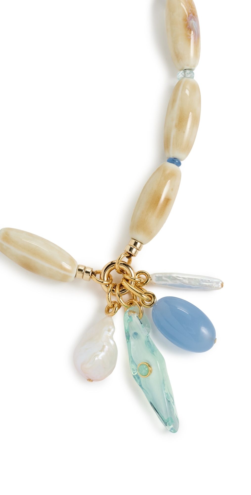 Lizzie Fortunato Marilla Necklace In Seashell Multi One Size