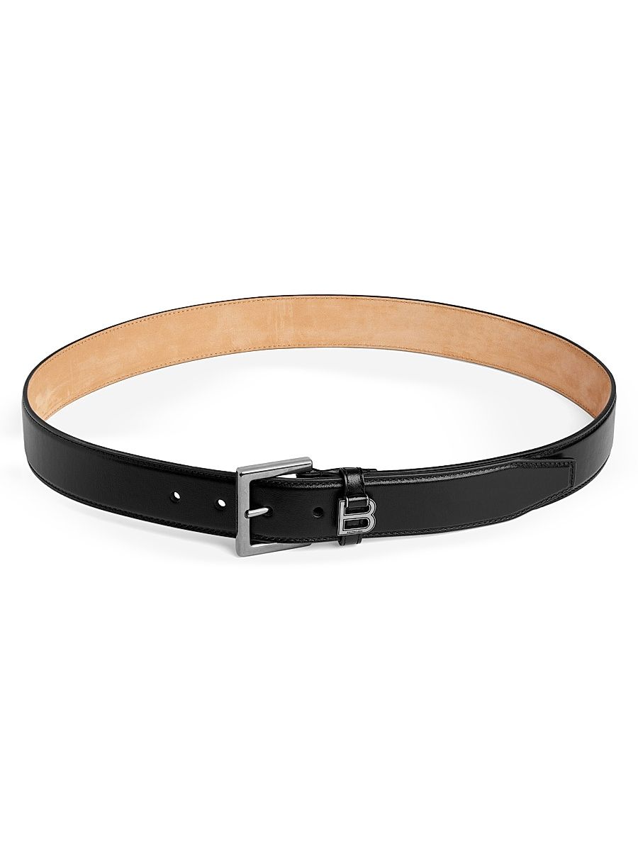 Men's Hourglass Belt - Black - Size 34