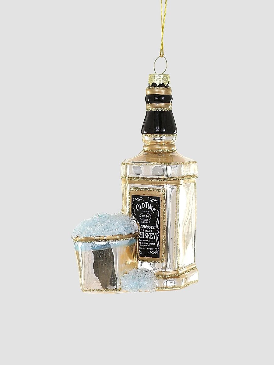 Whiskey Glass Ornament