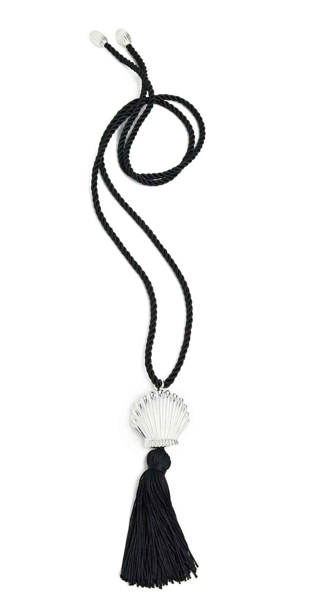 Julietta Eze Necklace Black/Silver One Size