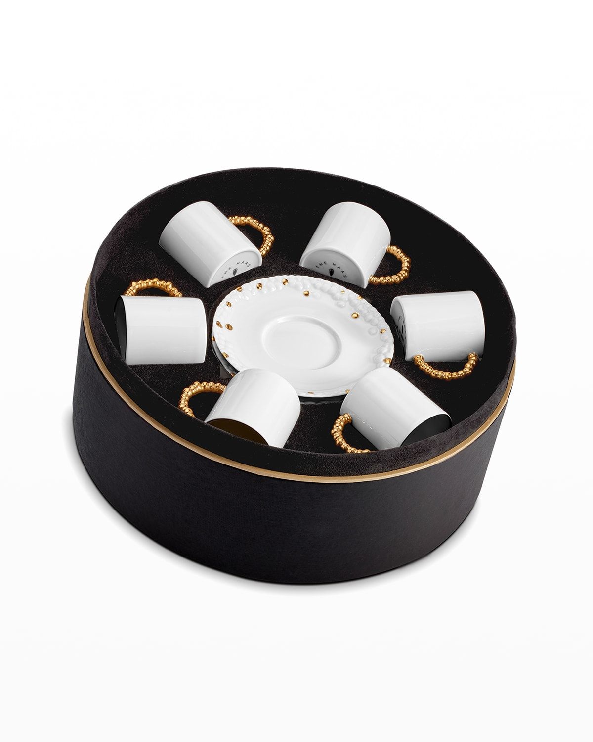 Haas Mojave Espresso Cups & Saucers (Set Of 6)