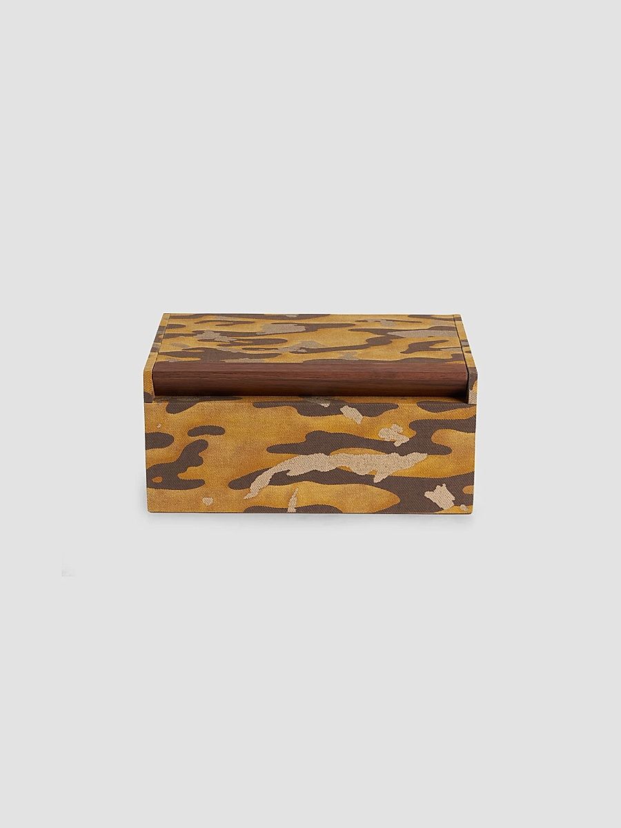 Fortuny Camo Isole Box - Yellow