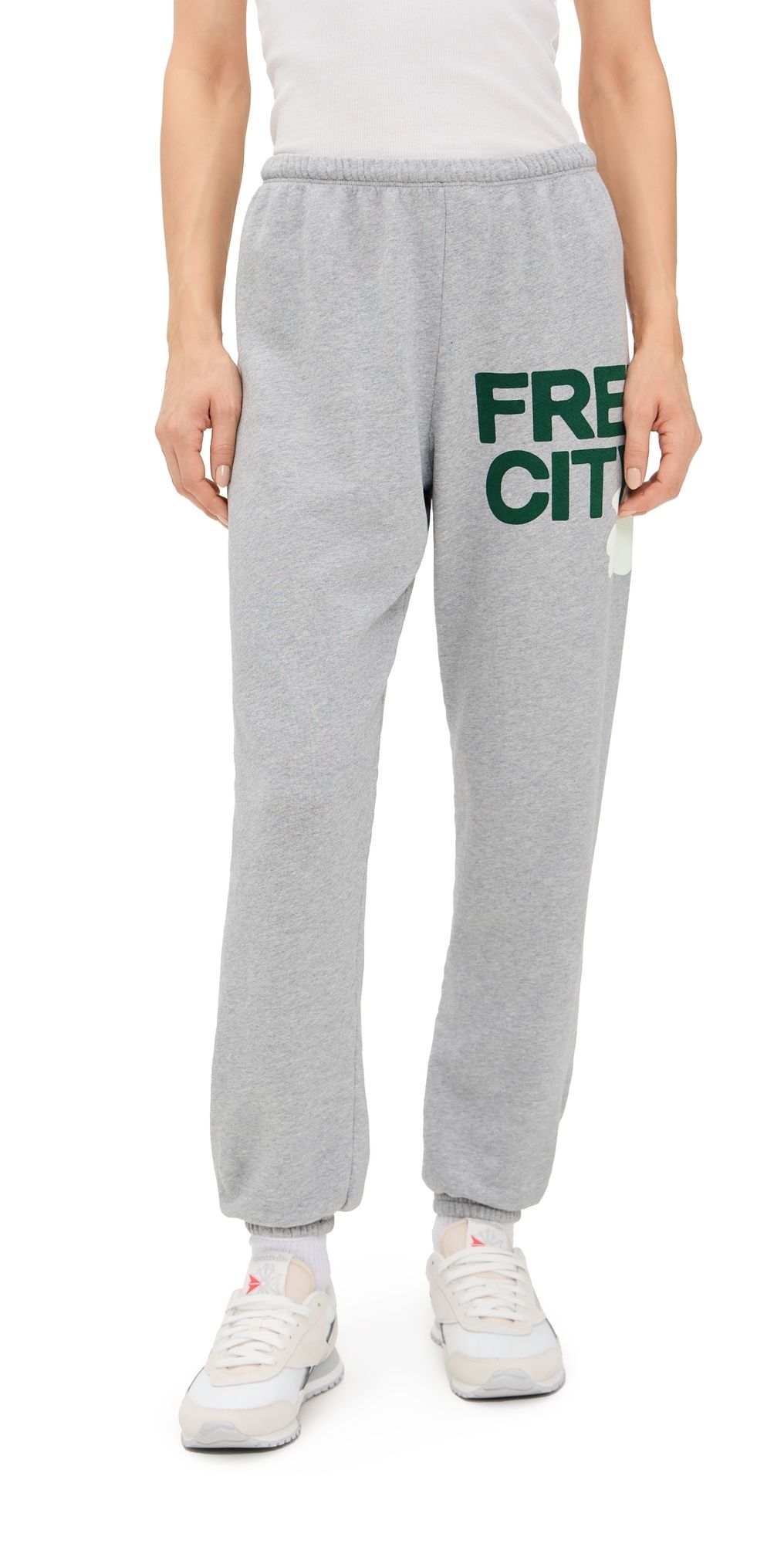 FREECITY Freecity Large Heather Sweatpants Heather Army S