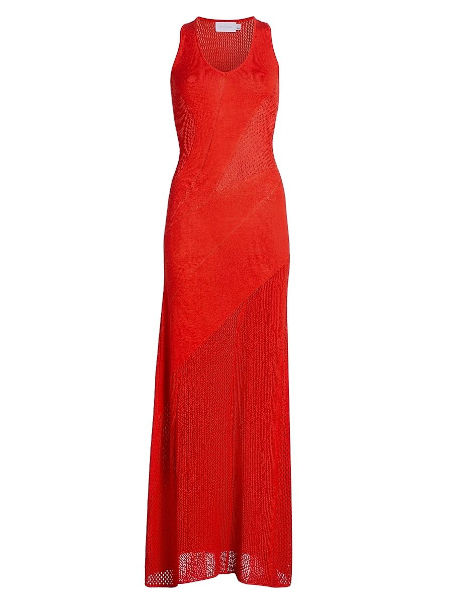 Women's Majka Knitted Maxi Dress - Poppy - Size 12