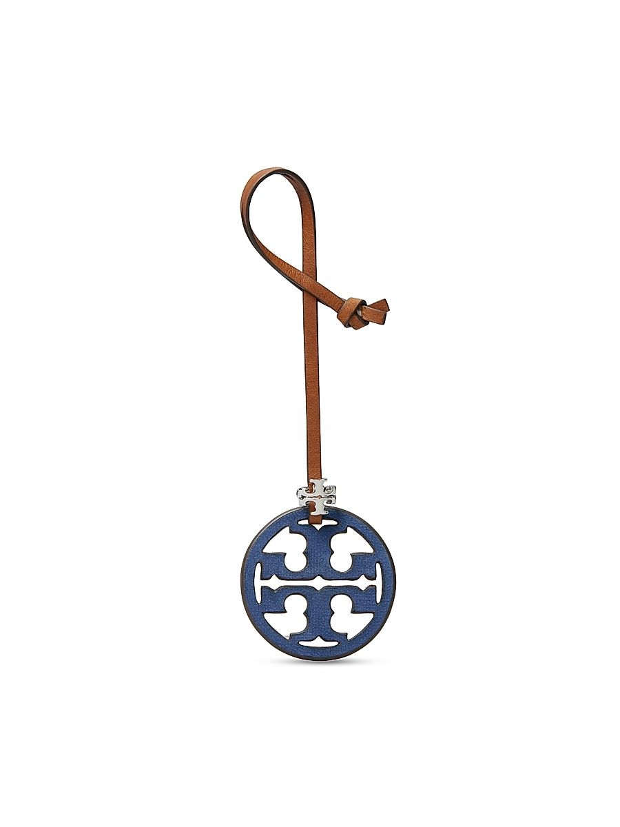 Women's Miller Logo Bag Charm - Soft Blue