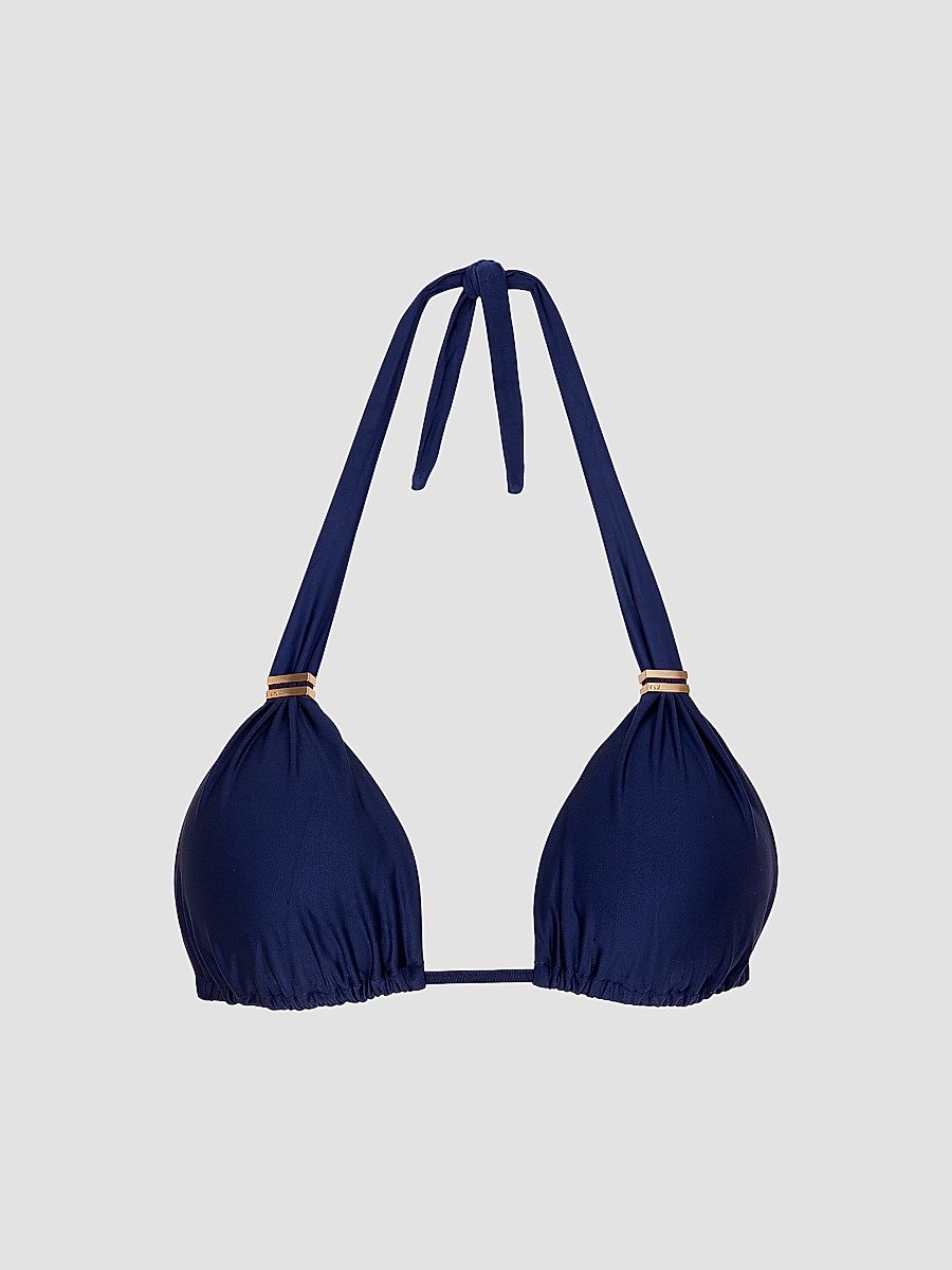 Women's Bia Tube Bikini Top - Navy - Size XXL