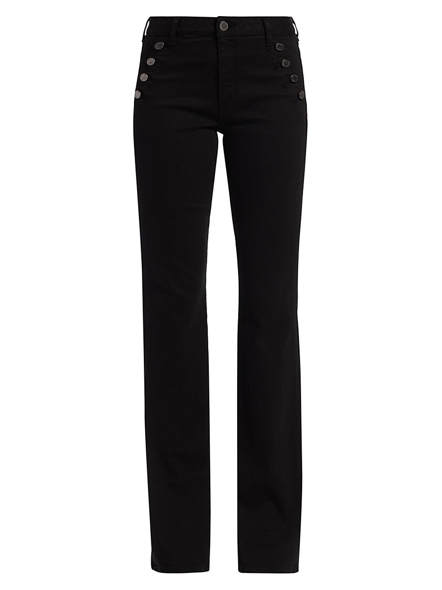 Women's Helena High-Rise Bootcut Jeans - Black - Size 31