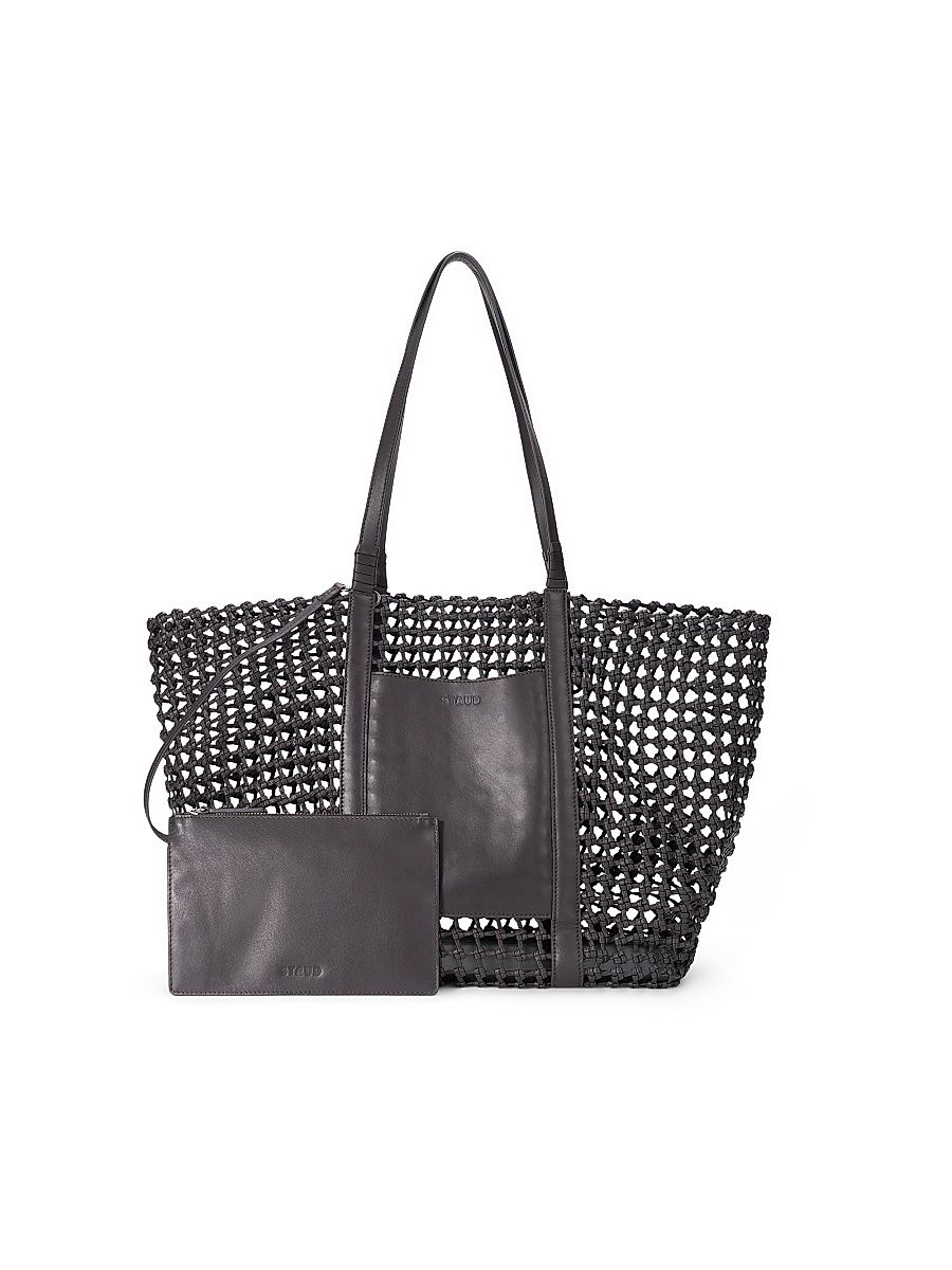 Women's Getaway Hand-Knotted Tote Bag - Espresso