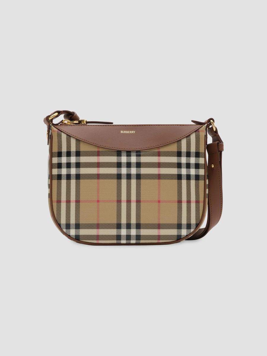 Burberry Women's Cotton Canvas Crossbody Bag - Archive Beige
