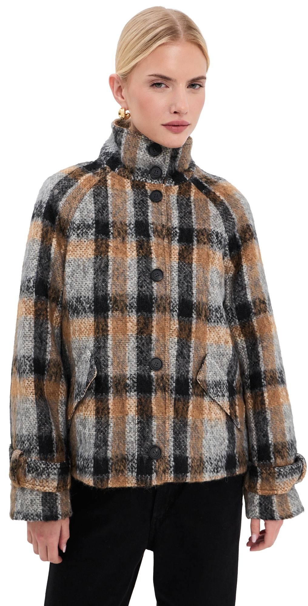 SIMKHAI Virelle Jacket Grey Multi XS
