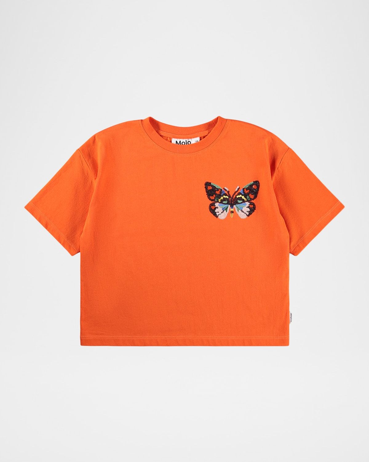 Girl & apos;s Reinette Sequined Butterfly T-Shirt