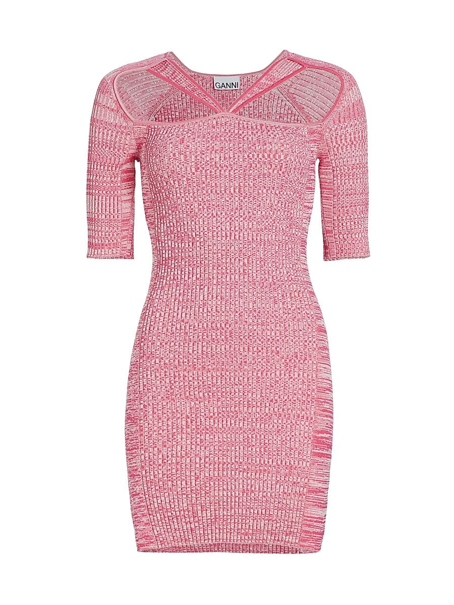 Women's Knit Cut-Out Minidress - Love Potion - Size Medium