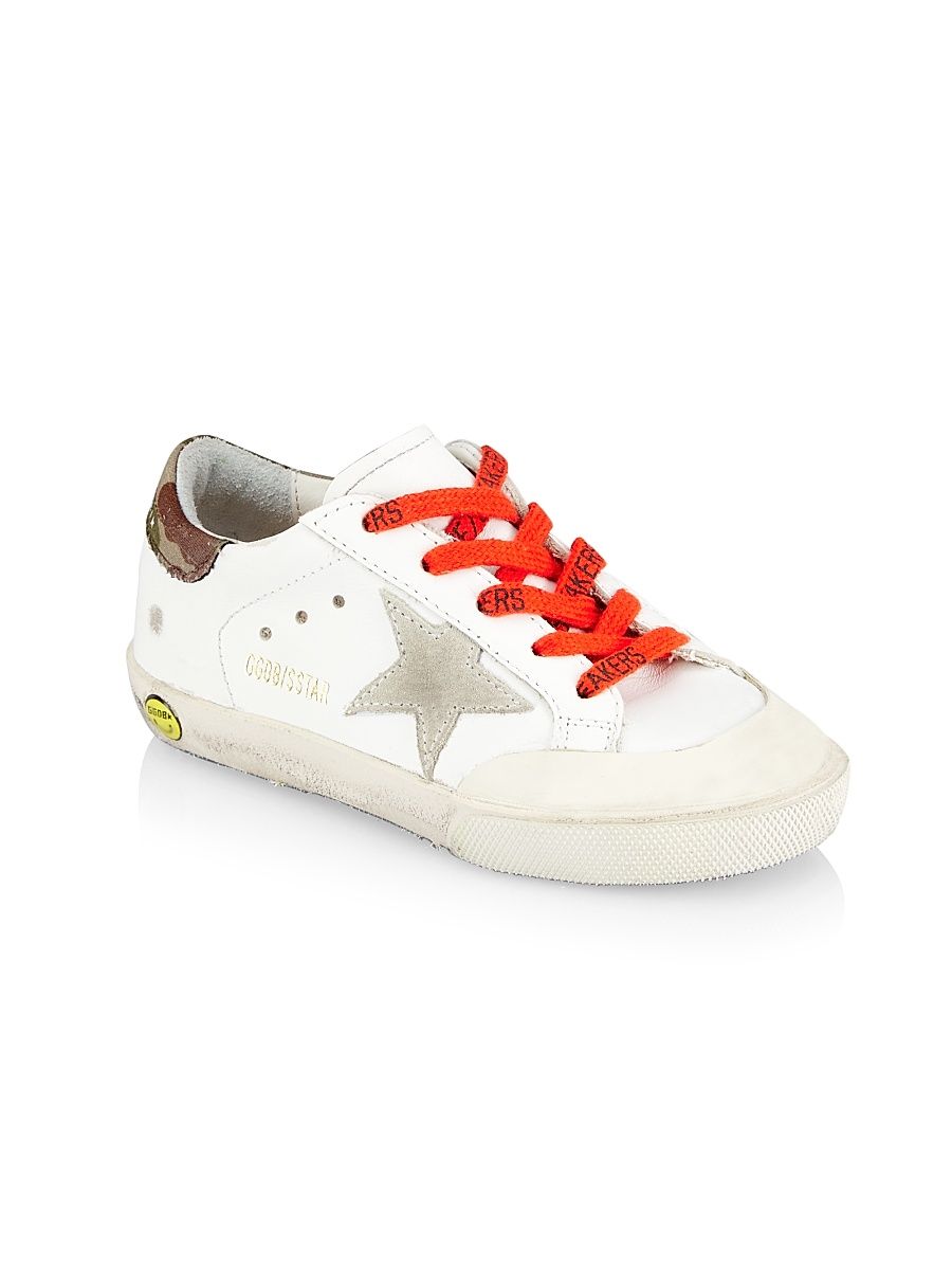 Baby's & Little Kid's Super-Star Leather Camouflage Sneakers - White Camo - Size 1.5 (Child)