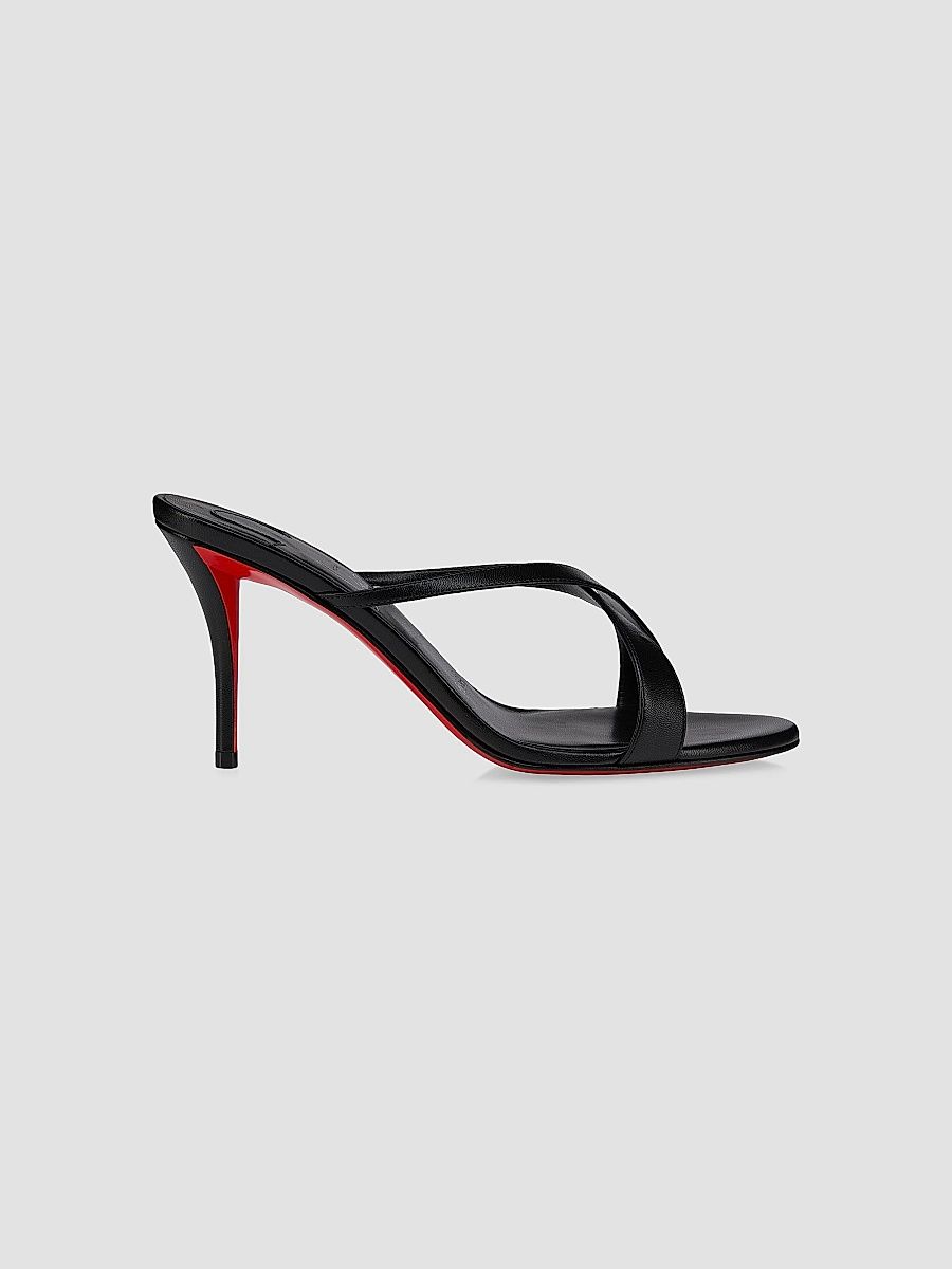 Christian Louboutin Women's Mulazee 100MM Sandals - Black - Size 11