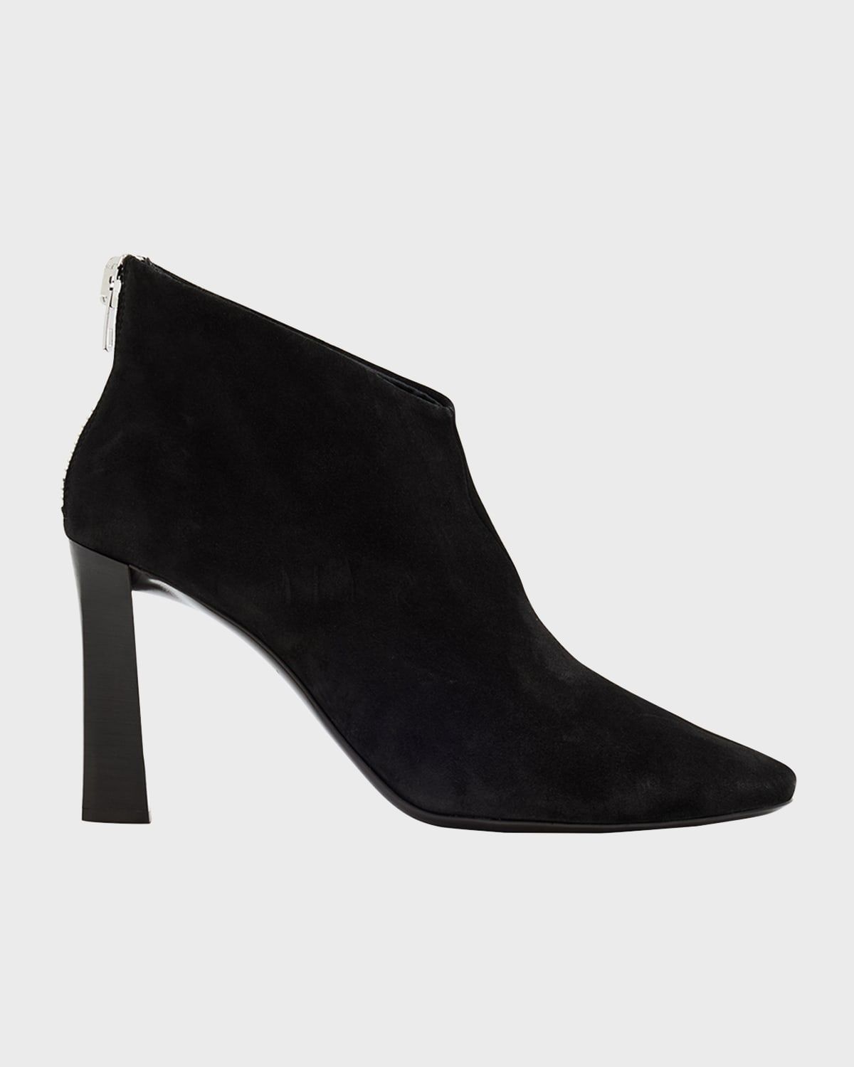 Sensorial Suede Leather Ankle Booties