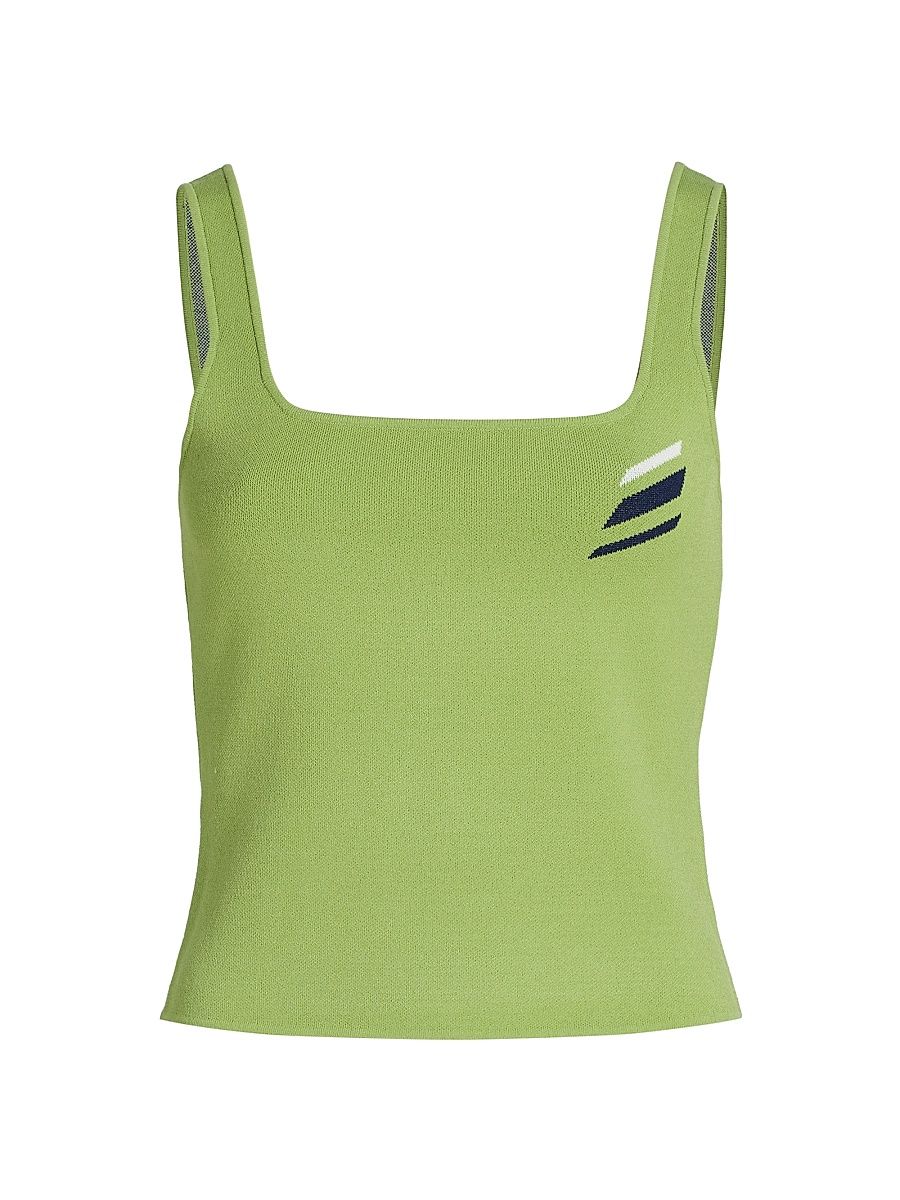 Women's Garbine Knit Top - Meadow Green - Size XL