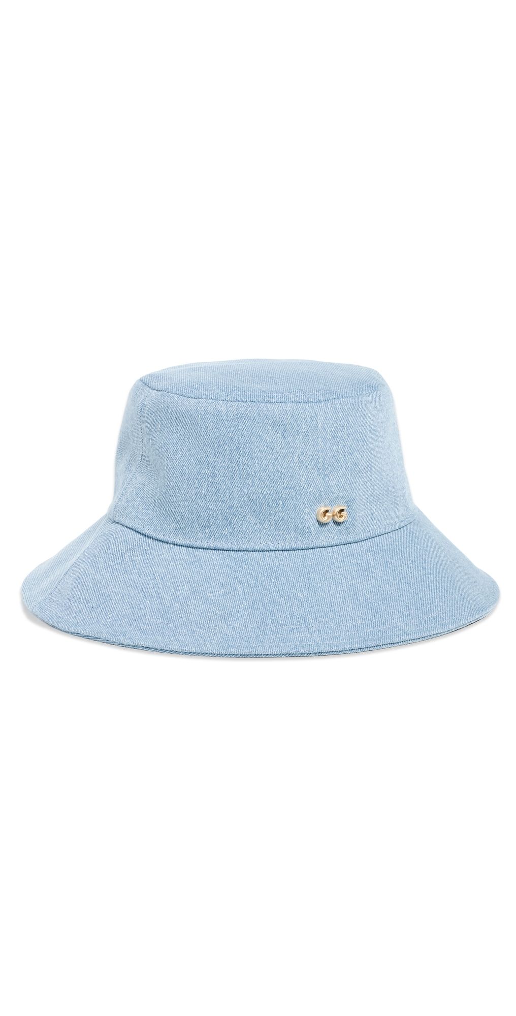 Cult Gaia Maddie Cap Vintage Blue One Size