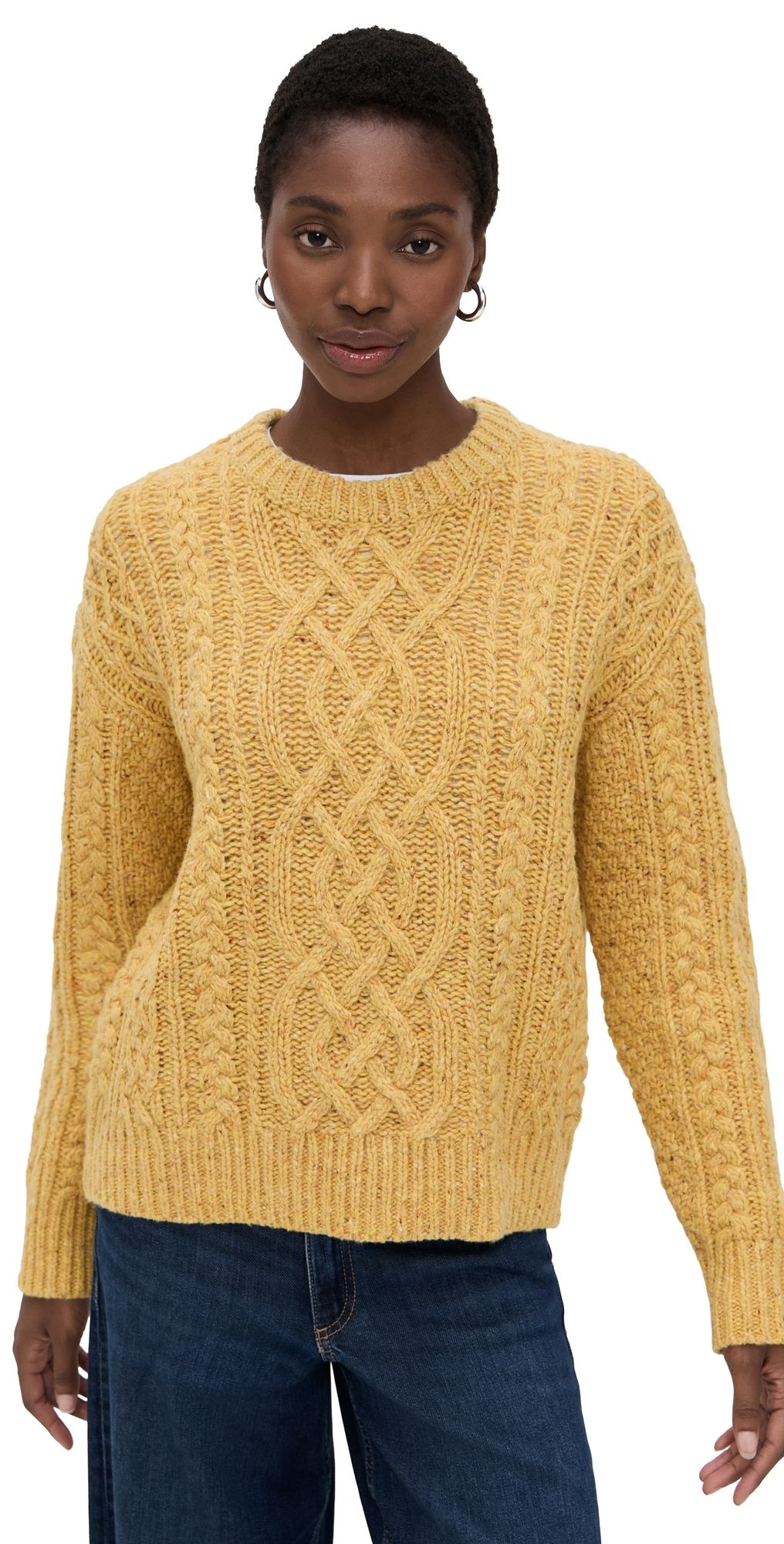 Alex Mill Madelyn Sweater Sunflower L
