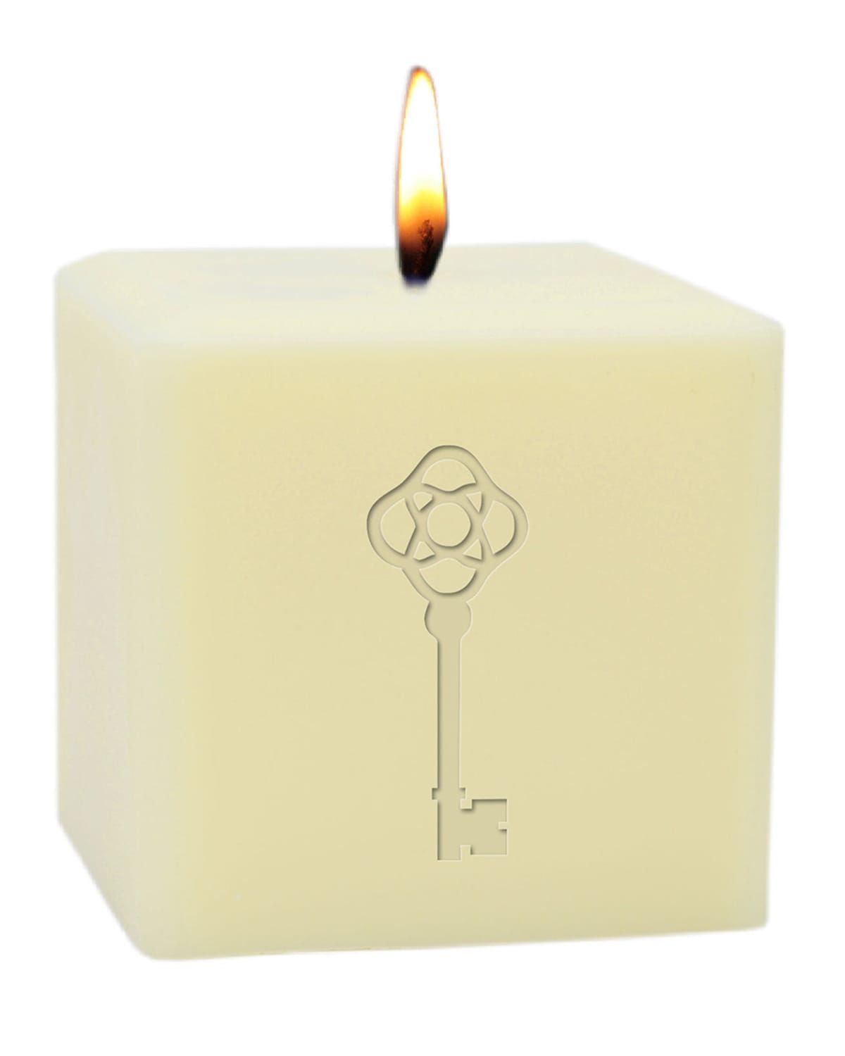 3" Eco-Luxury Antique Key Soy Candle